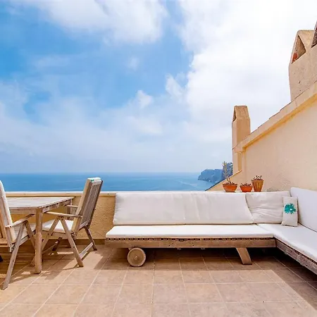 Apartamento Gecko En Cumbre Del Sol Con Magnificas Vistas Al Mar Y Acantilados Apartment Benitachell